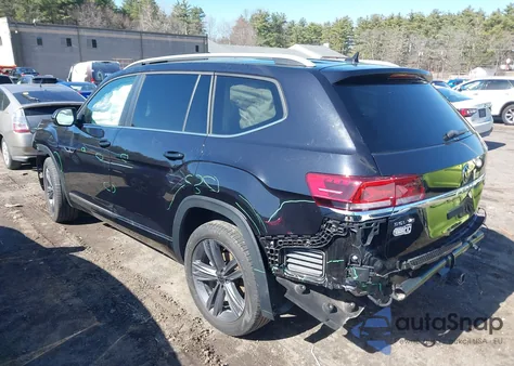 2022 Volkswagen Atlas 3.6L V6 Sel R-Line z USA, uszkodzony, nr VIN 1V2AR2CA7NC512448